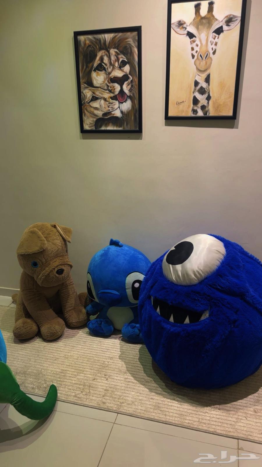 دمه والعاب ودباديب موسم جدة ازرق موزه64585757852803110