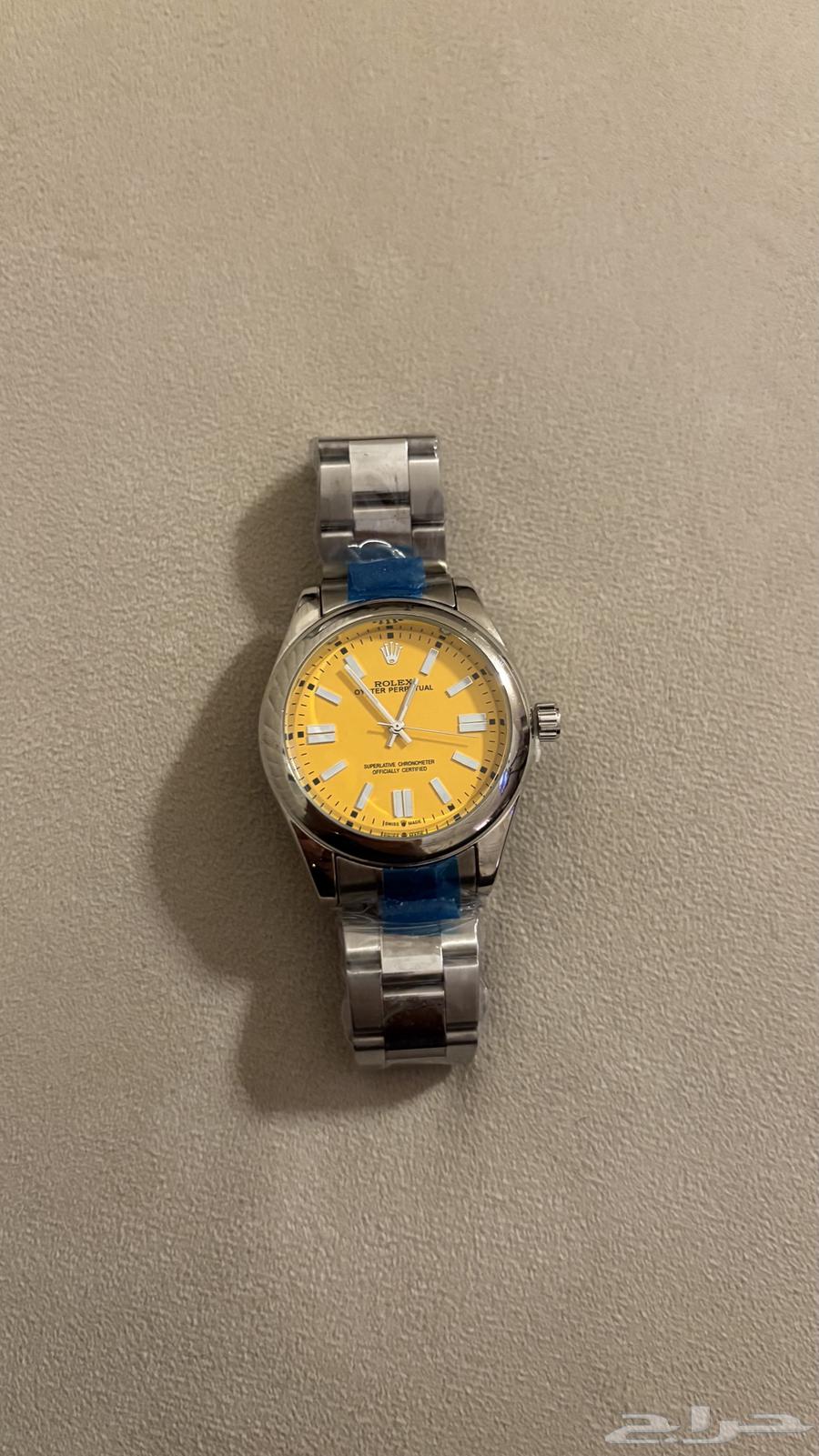 ساعة رولكس ميناء صفراء64588086465667110
