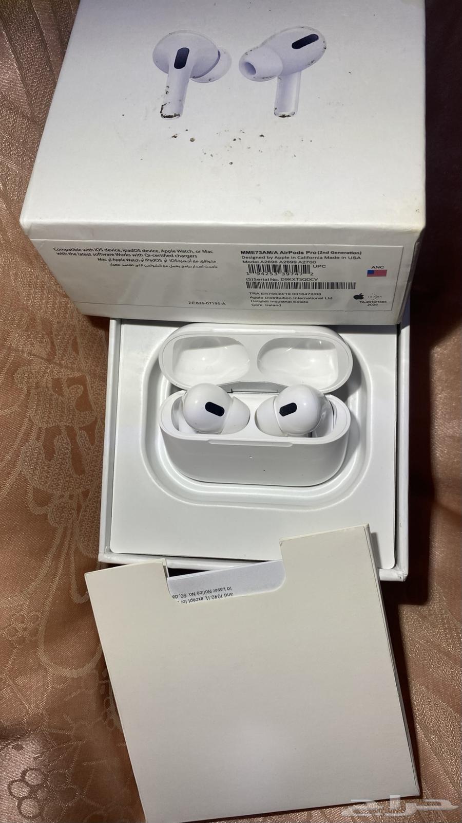 ايفون سماعات ايربودز الجيل الثاني64581566525314112