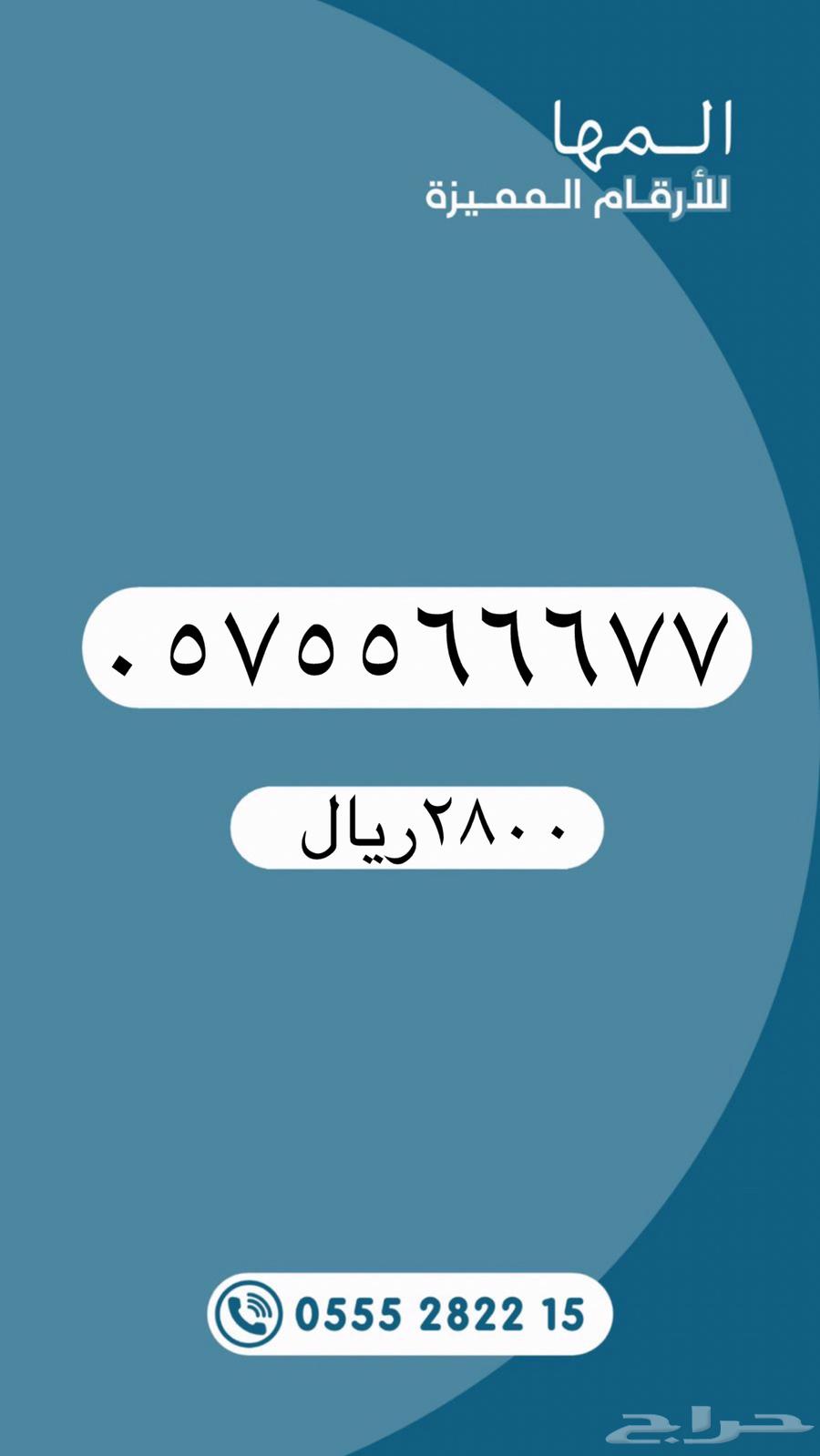 Distinctive numbers from Saudi Telecom Company STC64580500008321110