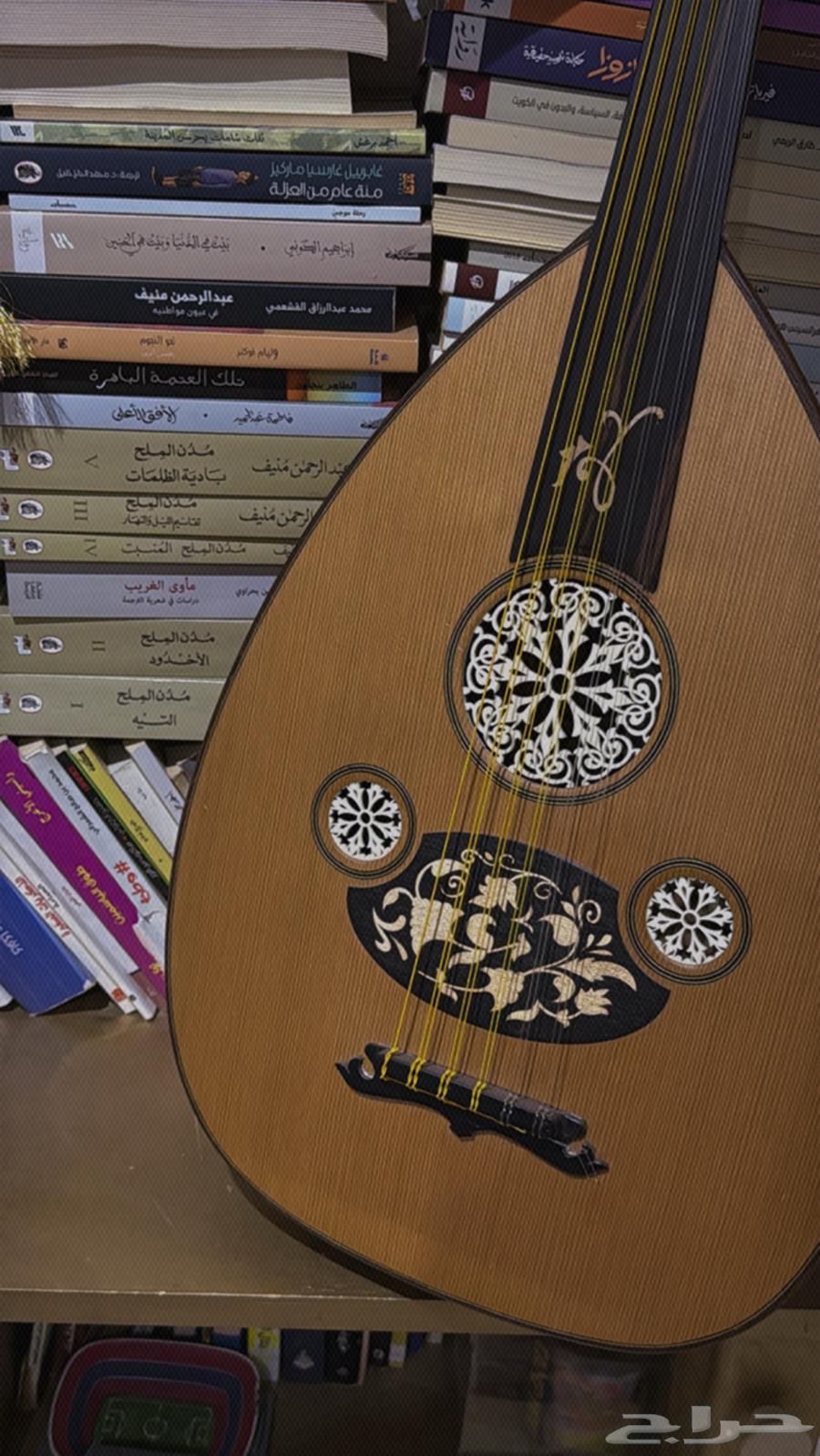 عود زرياب - صناعة يدوية - فاخرة   احترافي وتحفة فنية64582799112962112