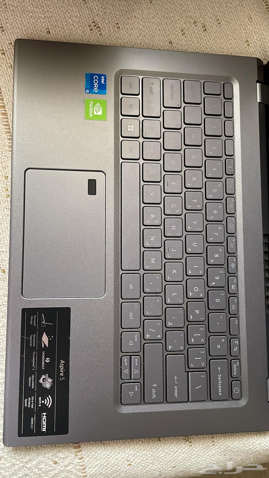 لابتوب ايسر مستخدم نظيف64583130204802112