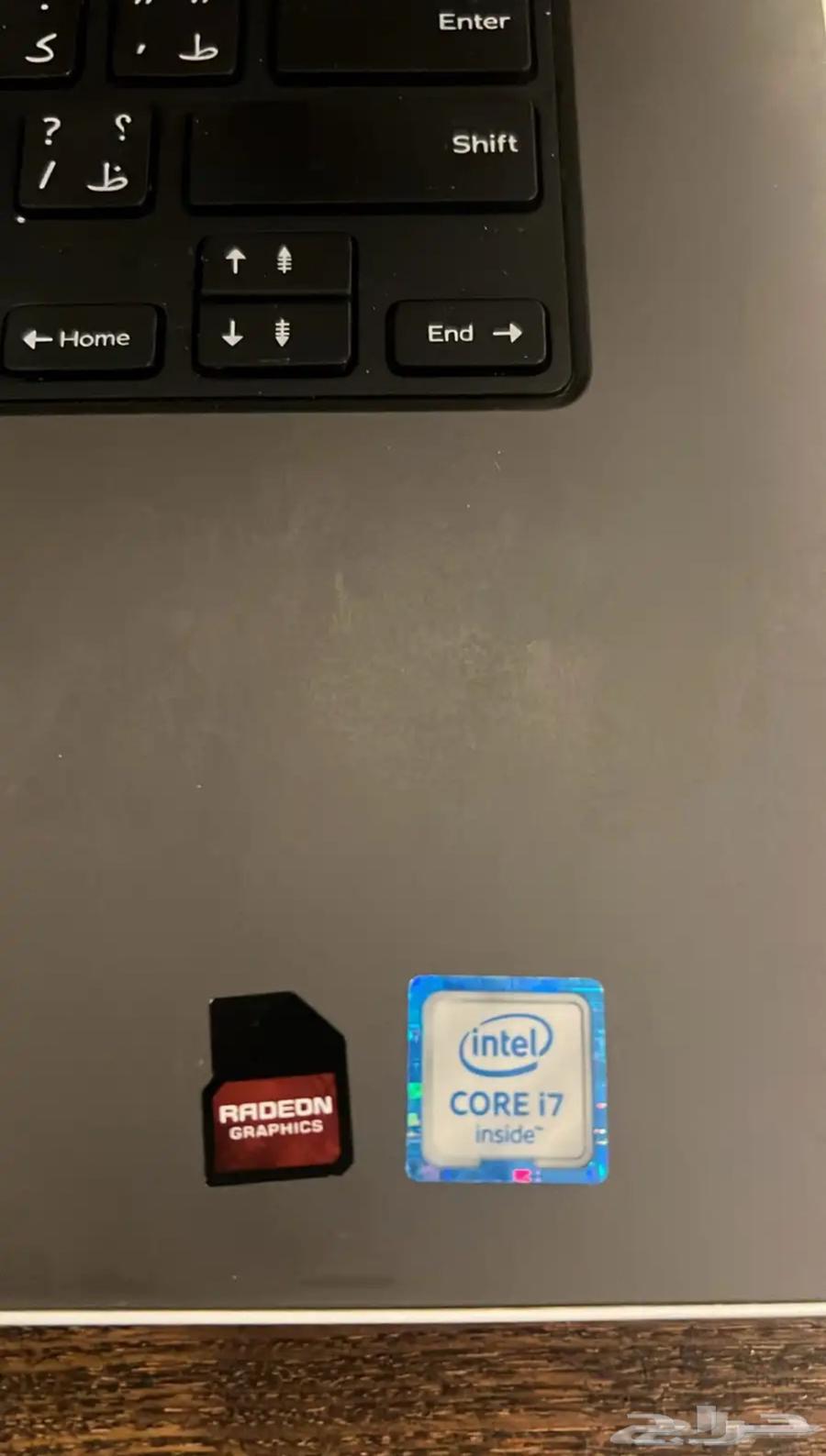 لابتوب ديل نظيف معالج انتل 7i ماقد خرب ولا انفك64585844320771111