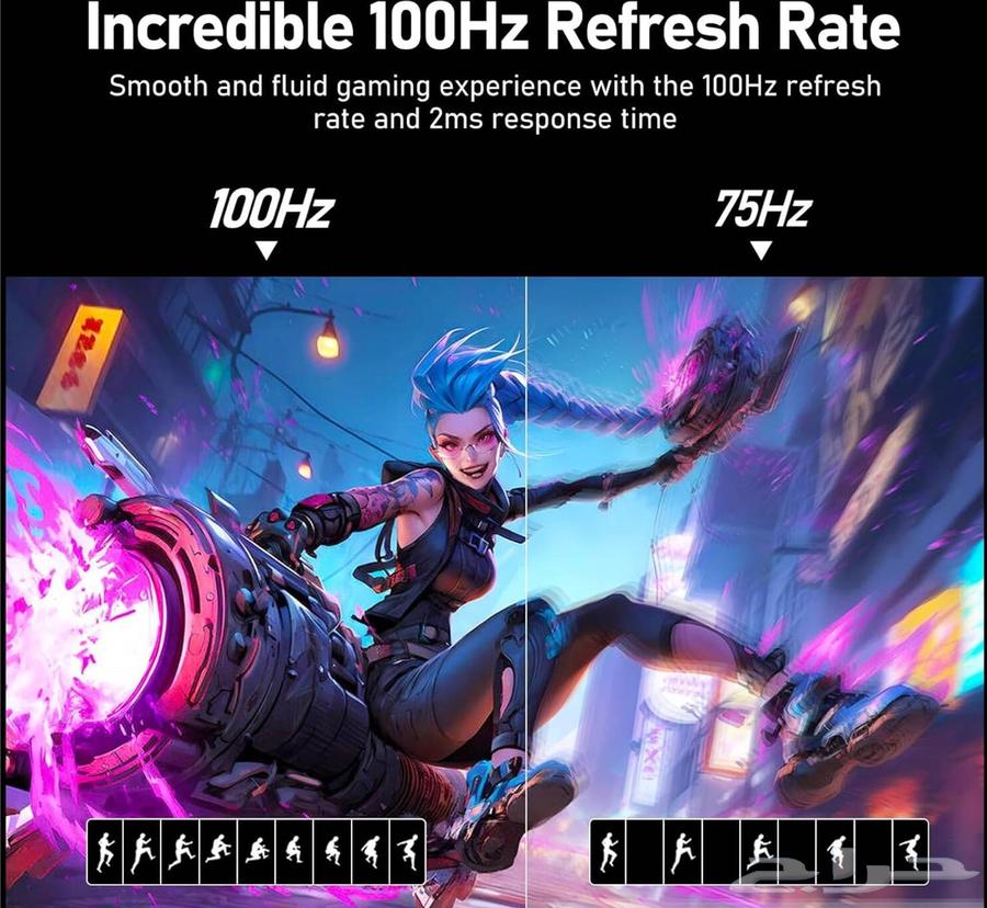 Gawfolk 27 Inch 1800R 100Hz Curved Computer Monitor64577261889411112