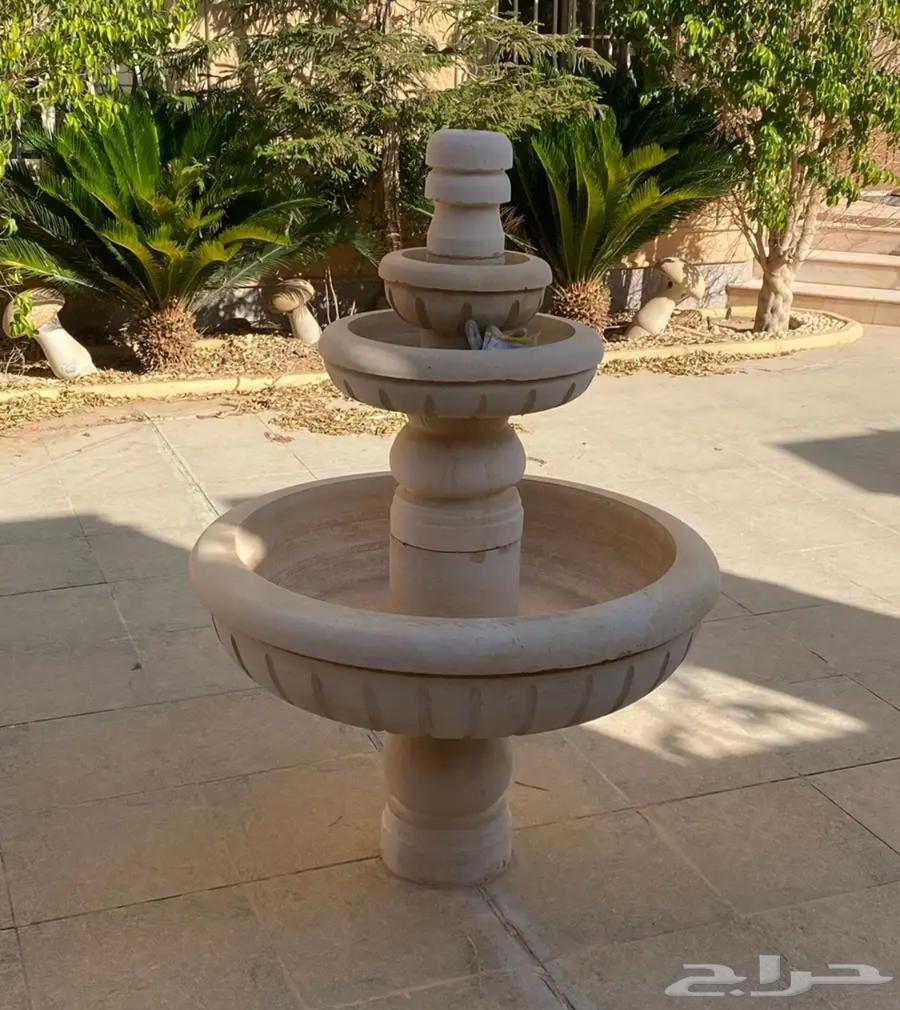 نافورة حجر للبيع القريات64584319691522110