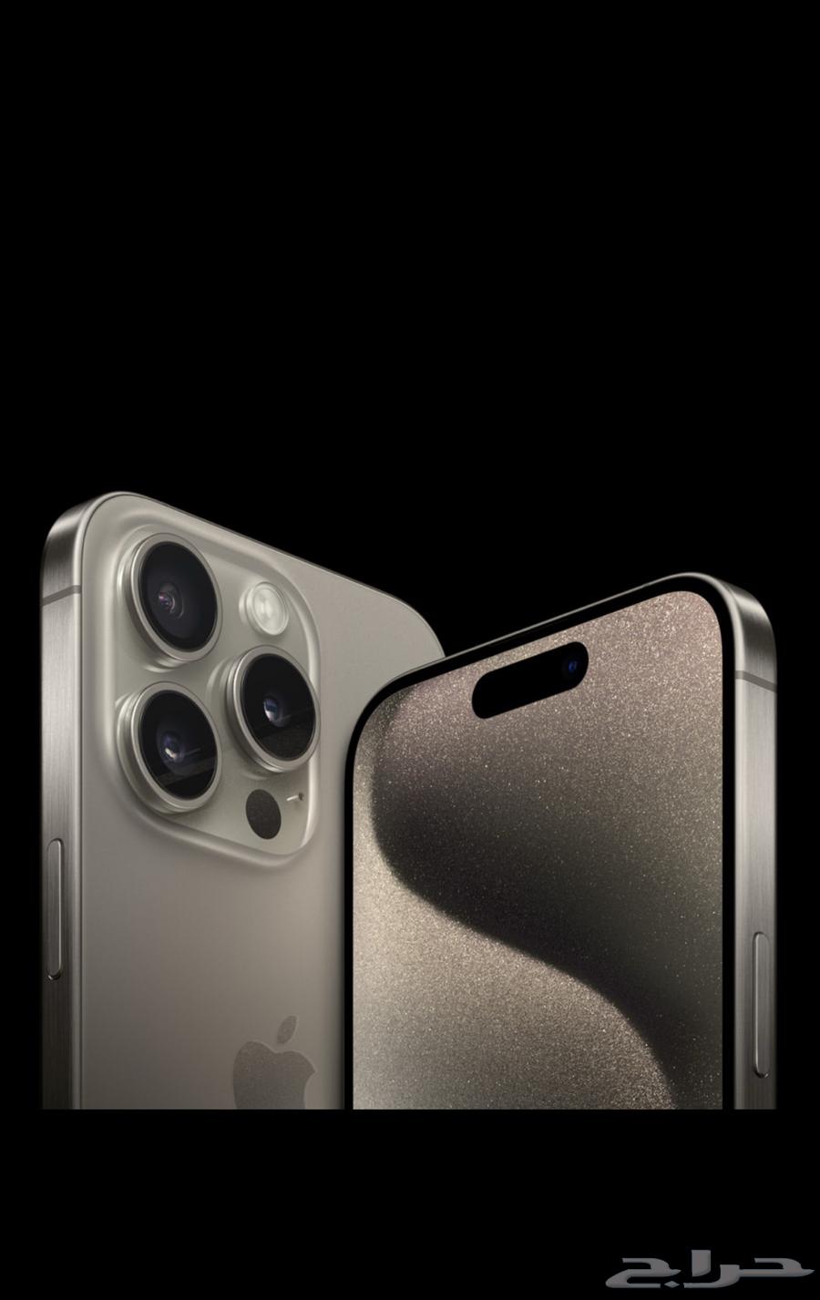 آيفون 15 برو بطاريه 91  نظيف جدا لون تيتانيوم64583313076482110