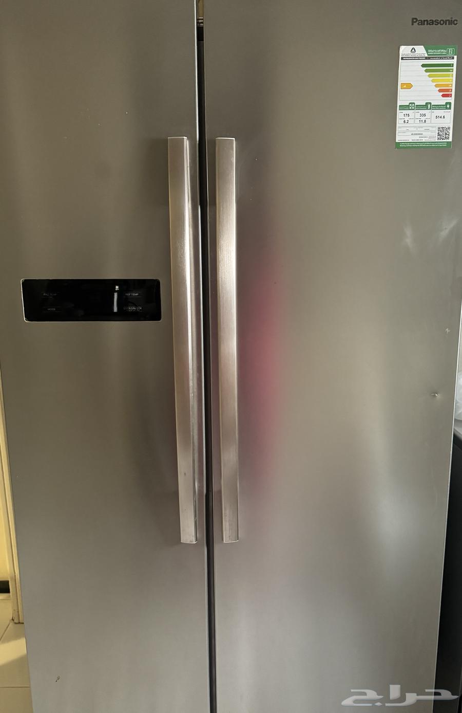 ثلاجة بابين شبه جديدة للبيع64583682767362110