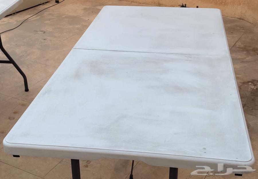 طاولات فيبر مستخدمه قابله ليطي64585634199427111