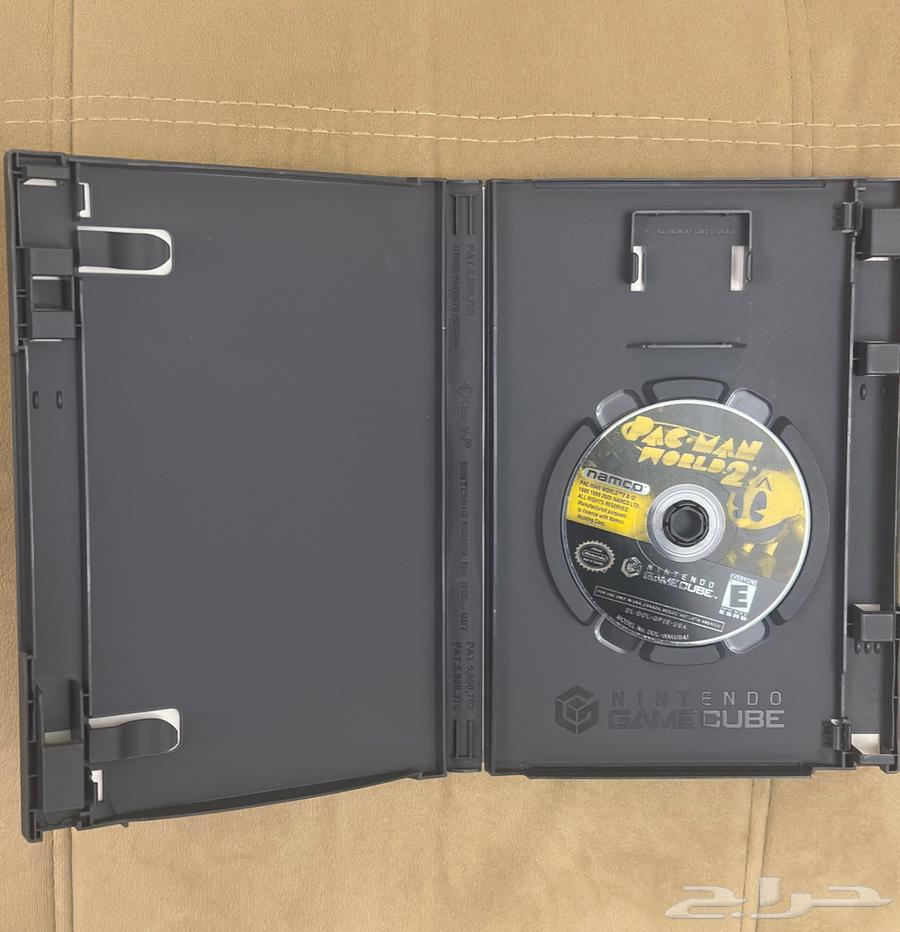 نينتيندو جيم كيوب باك مان ورلد اصلي امريكي - Pac Man World64585395078017112