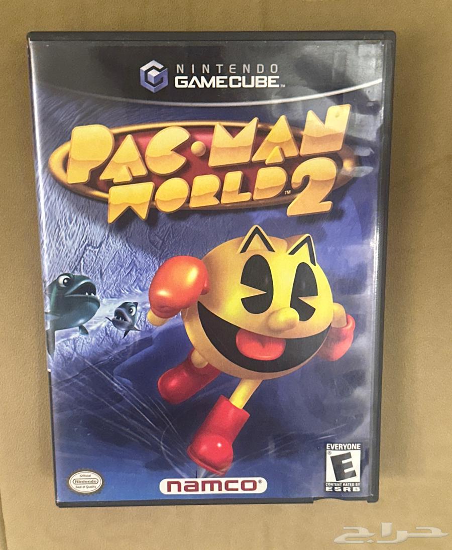 نينتيندو جيم كيوب باك مان ورلد اصلي امريكي - Pac Man World64585395078017110