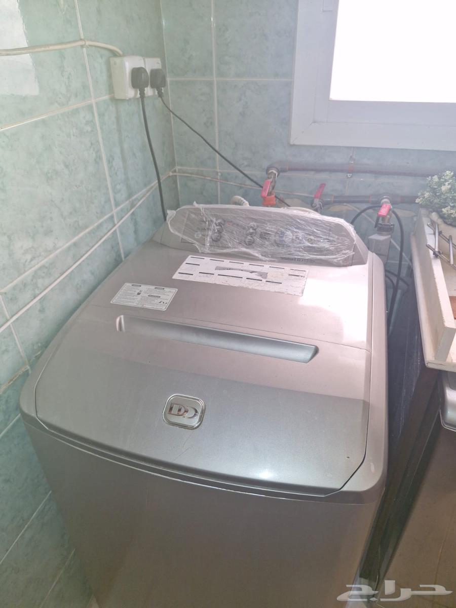 غساله ونشافه ميتاج و وطاولة مع طاولات خدمة64584135080065110