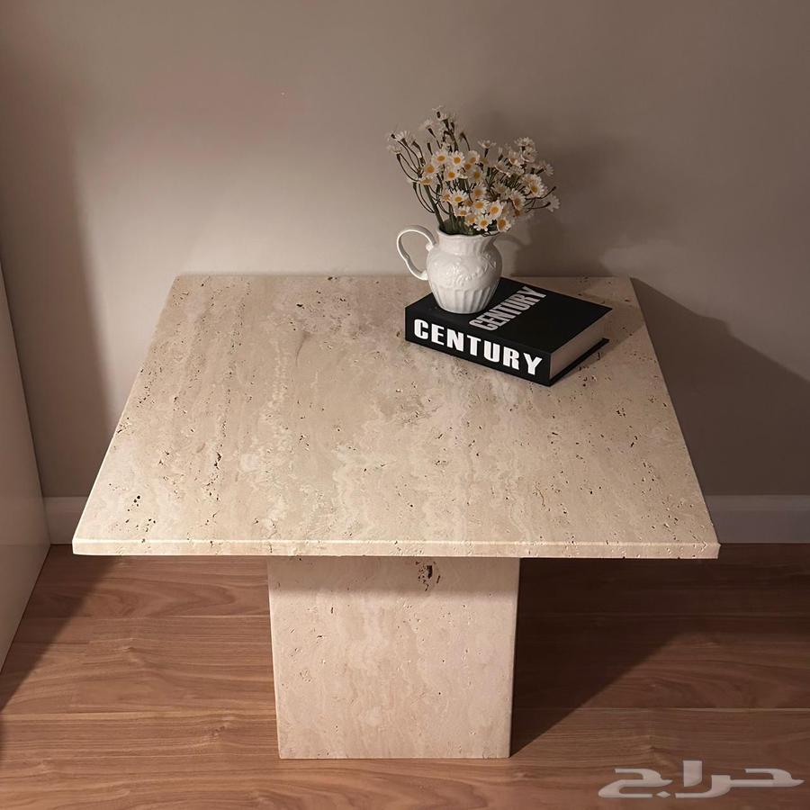 طاولة رخام ترافنتينو للبيع64588359640065110