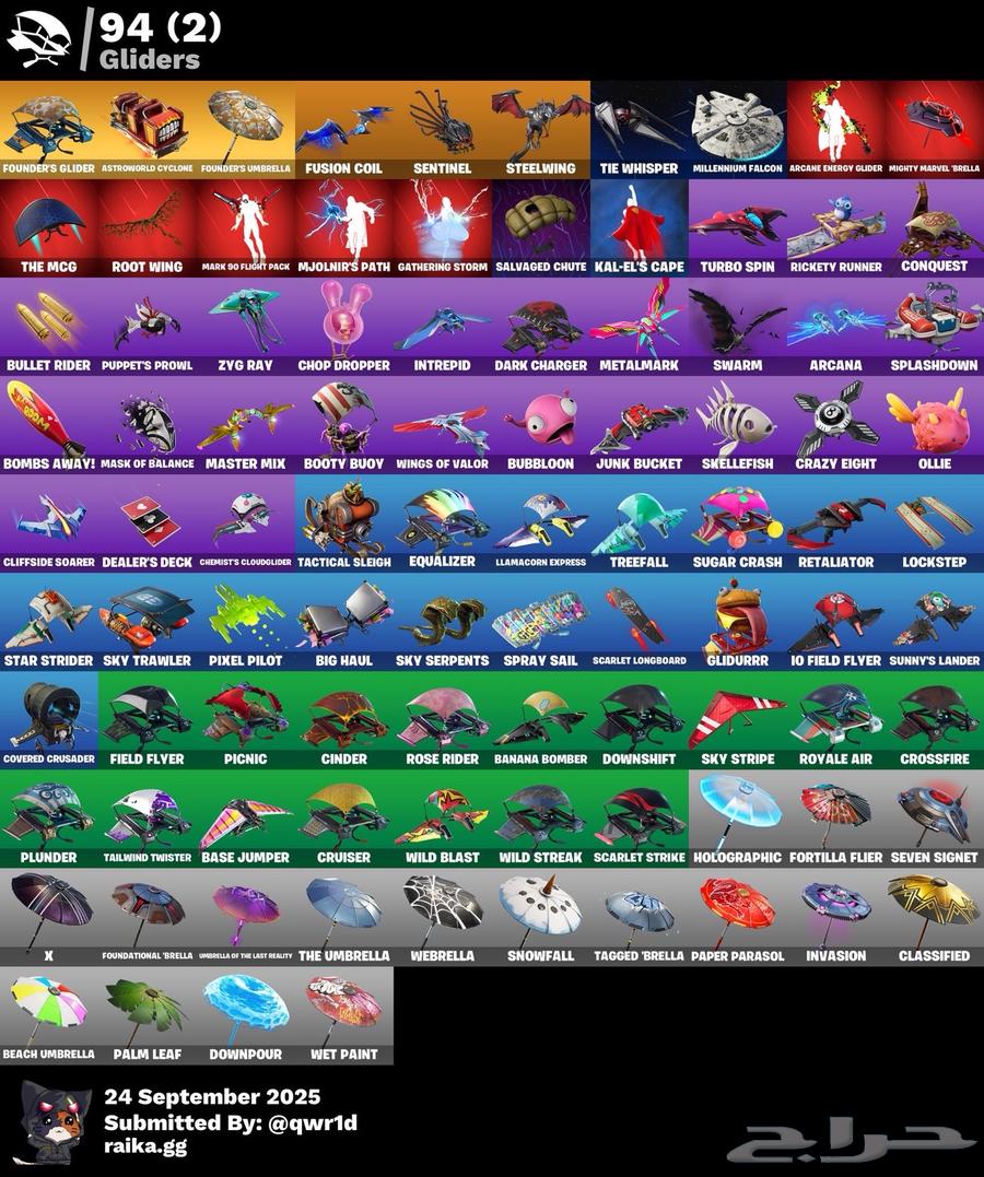 حساب فورت نايت فيه 129 سكن والزومبي القديم ب 15064580798977539114