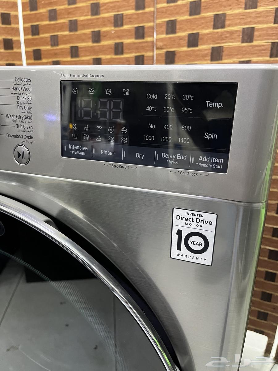 للبيع غساله مع مجفف64580088777347112