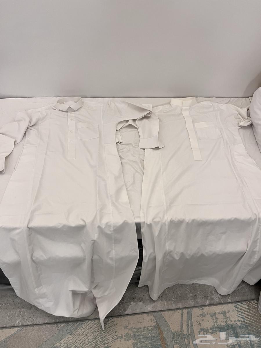 Two robes size 58 and 56 bought them from Mecca but their size is small on me64587010127617110