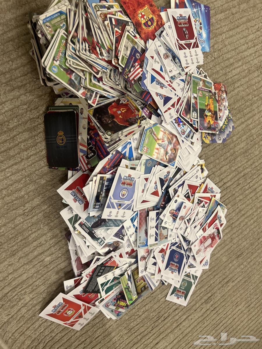 بطاقات لاعبين فيه نوادر  750بطاقة غير اصلية  الاصلية موجود64584687676546110