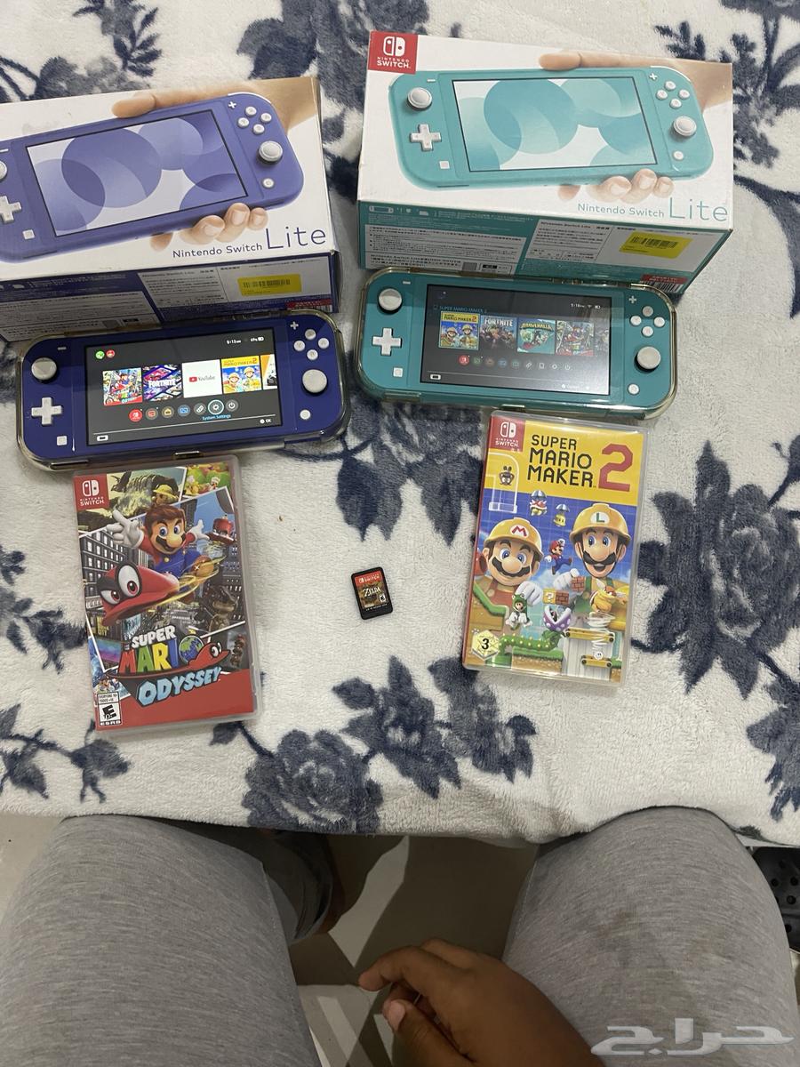 Dark blue Cyan Nintendo switch lite64584701729155112
