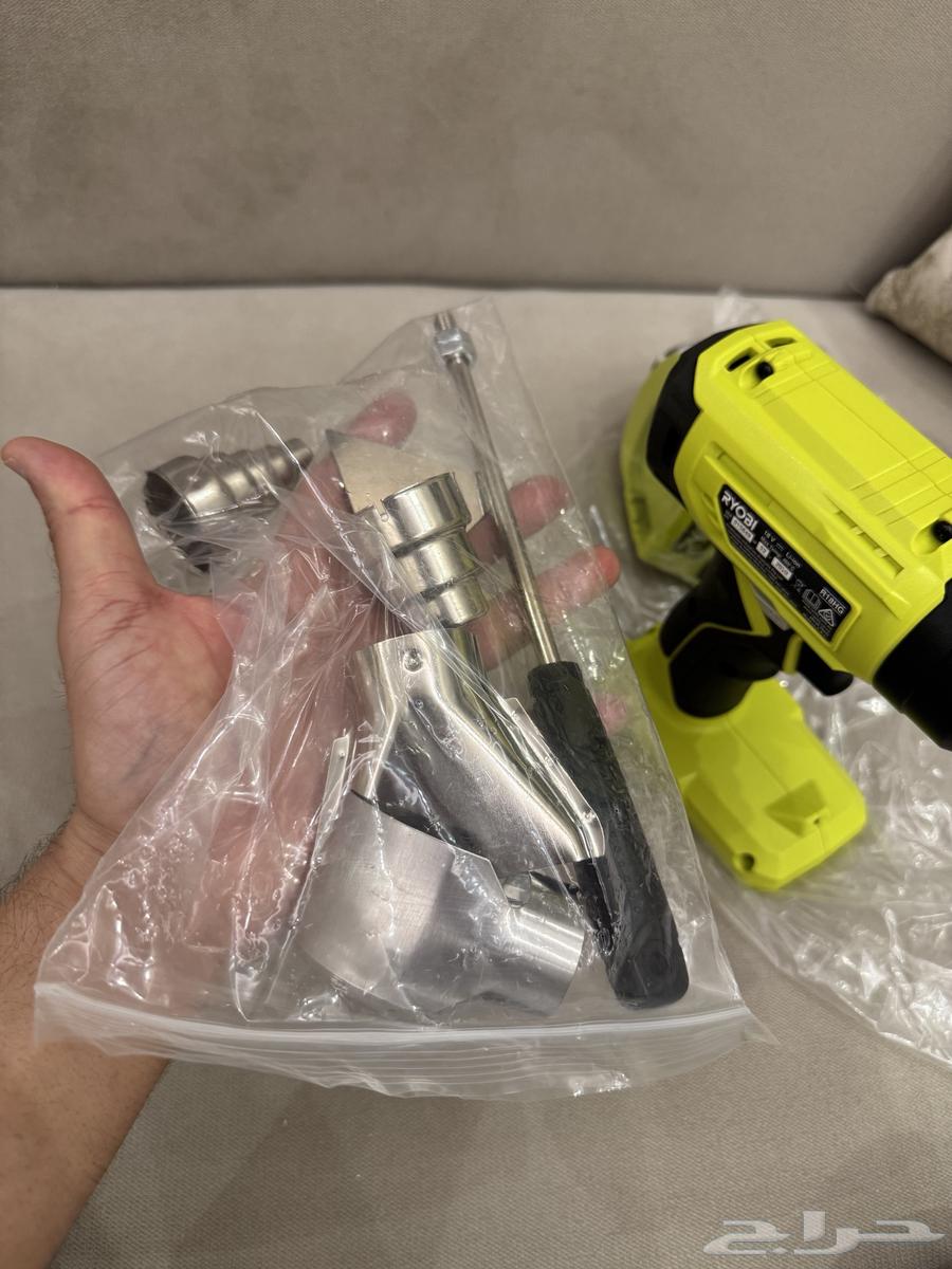 استشوار بطارية ( heat gun RYOBI)64580020032514113