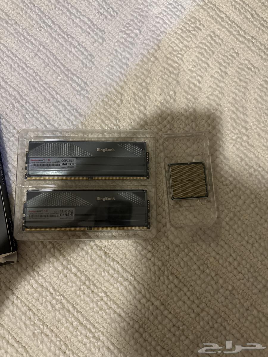 معالج R 7 7800x3d مع رامات64585280866178111