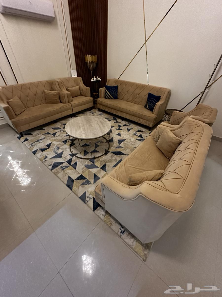 كنب مستعمل 9 نفر للبيع64587059254274110