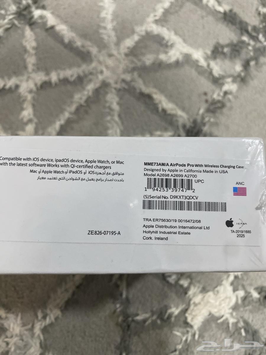 السلام عليكم ورحمة الله وبركاته اعرض لكم سماعات ابل برو64584701550338111