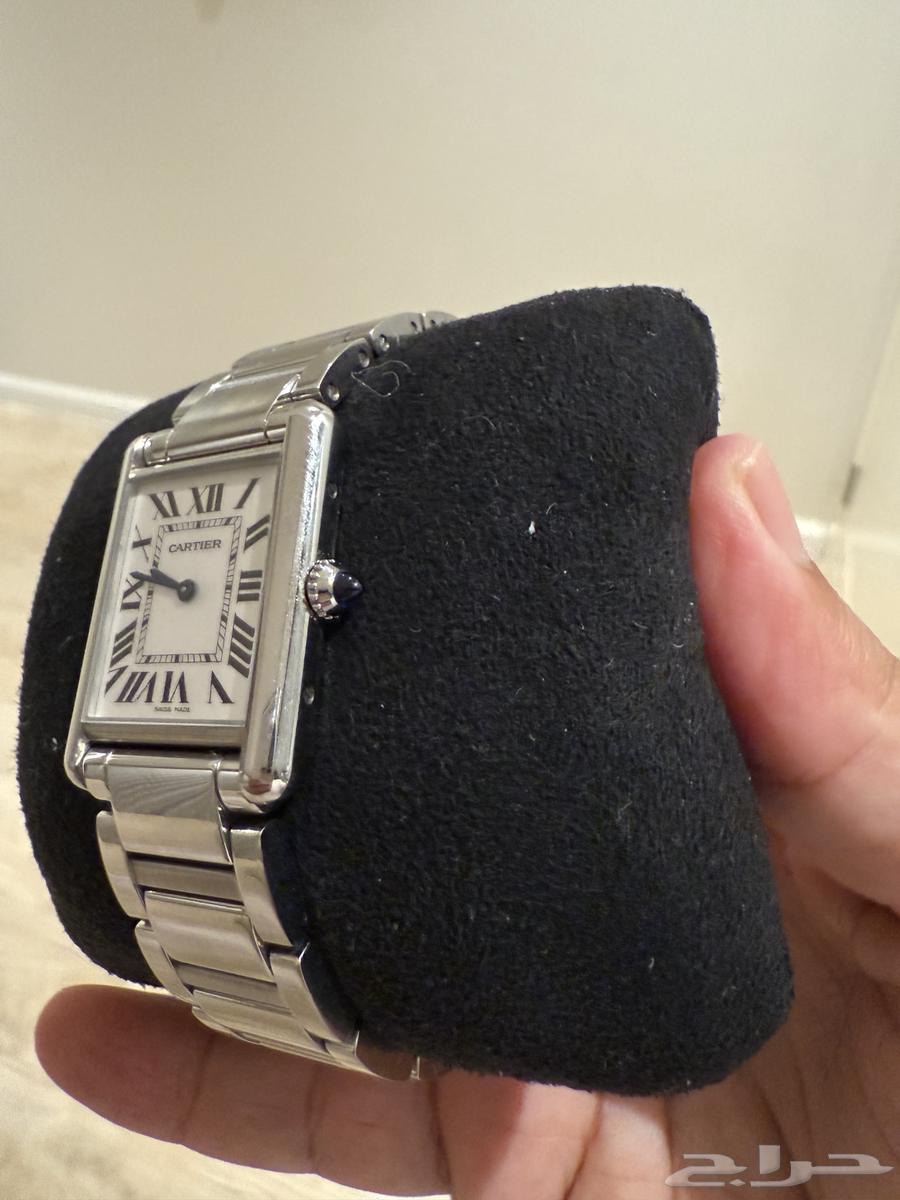ساعة  تانك موست دو كارتييه اصليه64581607599875114
