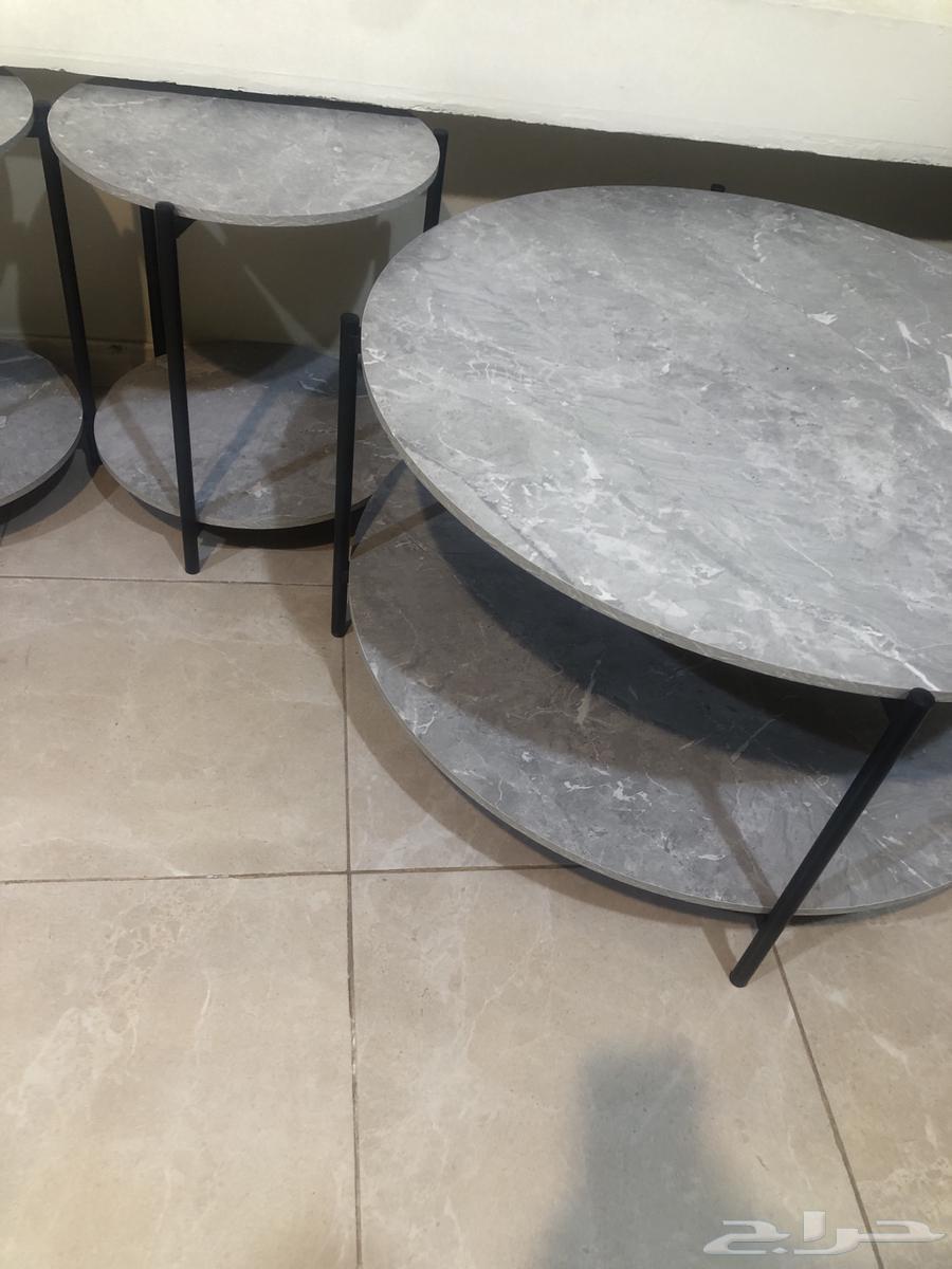 طاولات جديده مع اربعه خدمه للبيع64586997840387111
