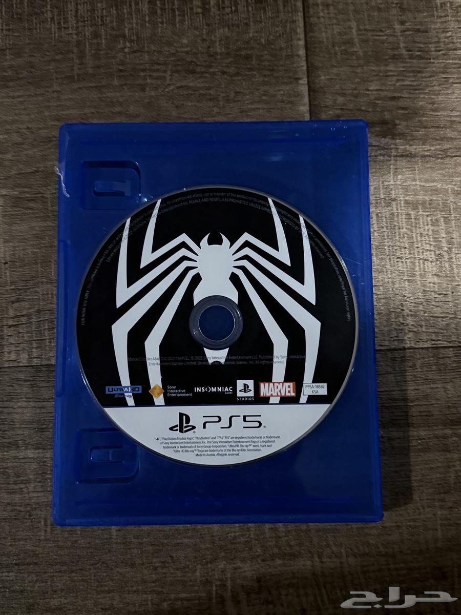 شريط سبايدرمان 2 نضيف شغال 150 ريال سوني فايف64585096352130110