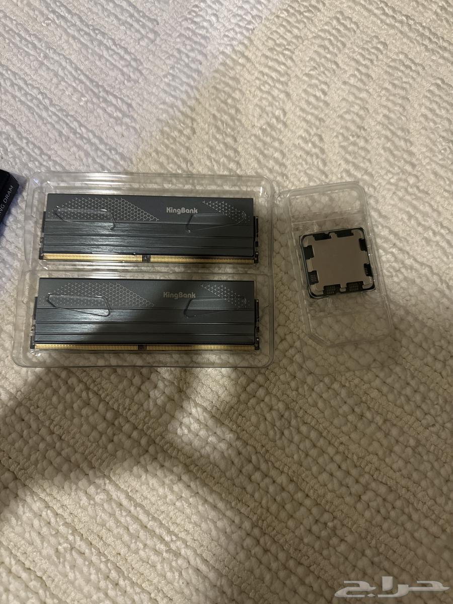 معالج R 7 7800x3d مع رامات64585280866178110