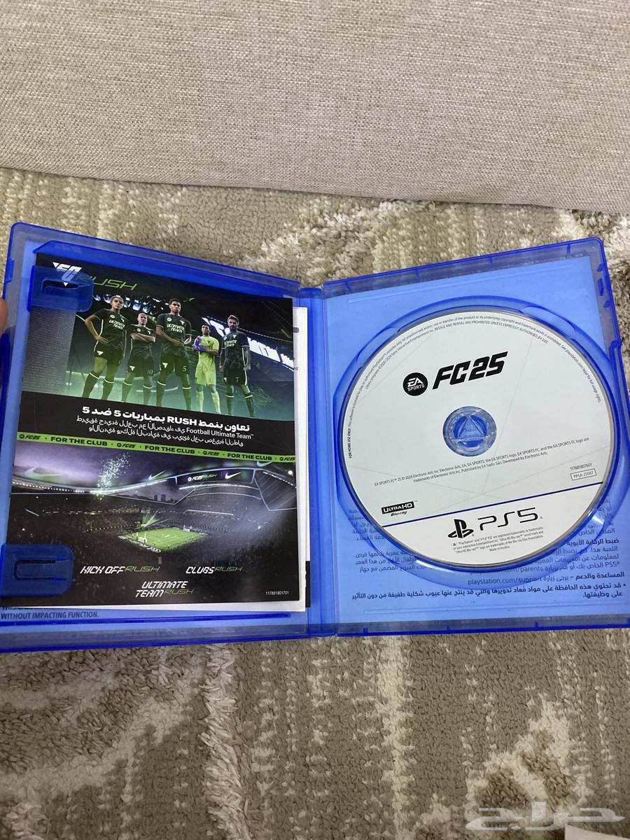 شريط فيفا 25سوني 5 الشريط بحاله جيده جد ا64580006201345114