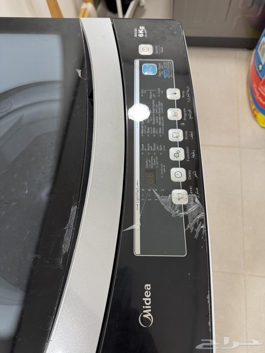 غسالة ملابس ( ميديا ) 6 كيلو ( تحتاج صيانه )64586201619843110