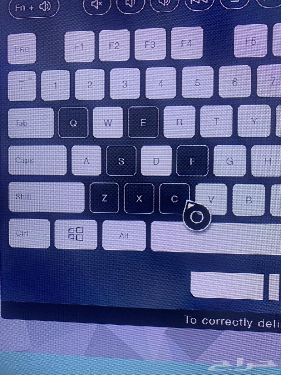 كيبورد قيمنق شغال بس يبيله تصليح بعض الازرار ما تستجيب64550560215554112