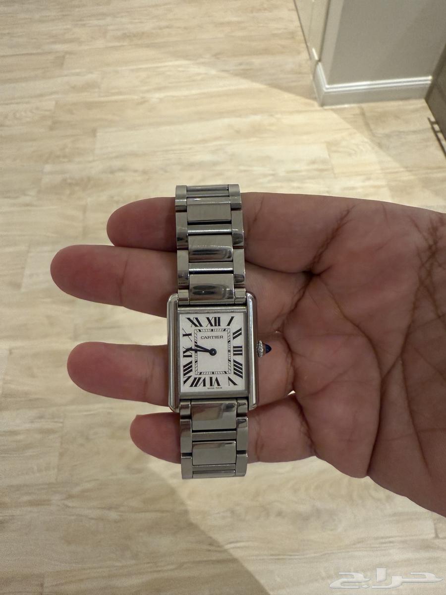 ساعة  تانك موست دو كارتييه اصليه64581607599875112
