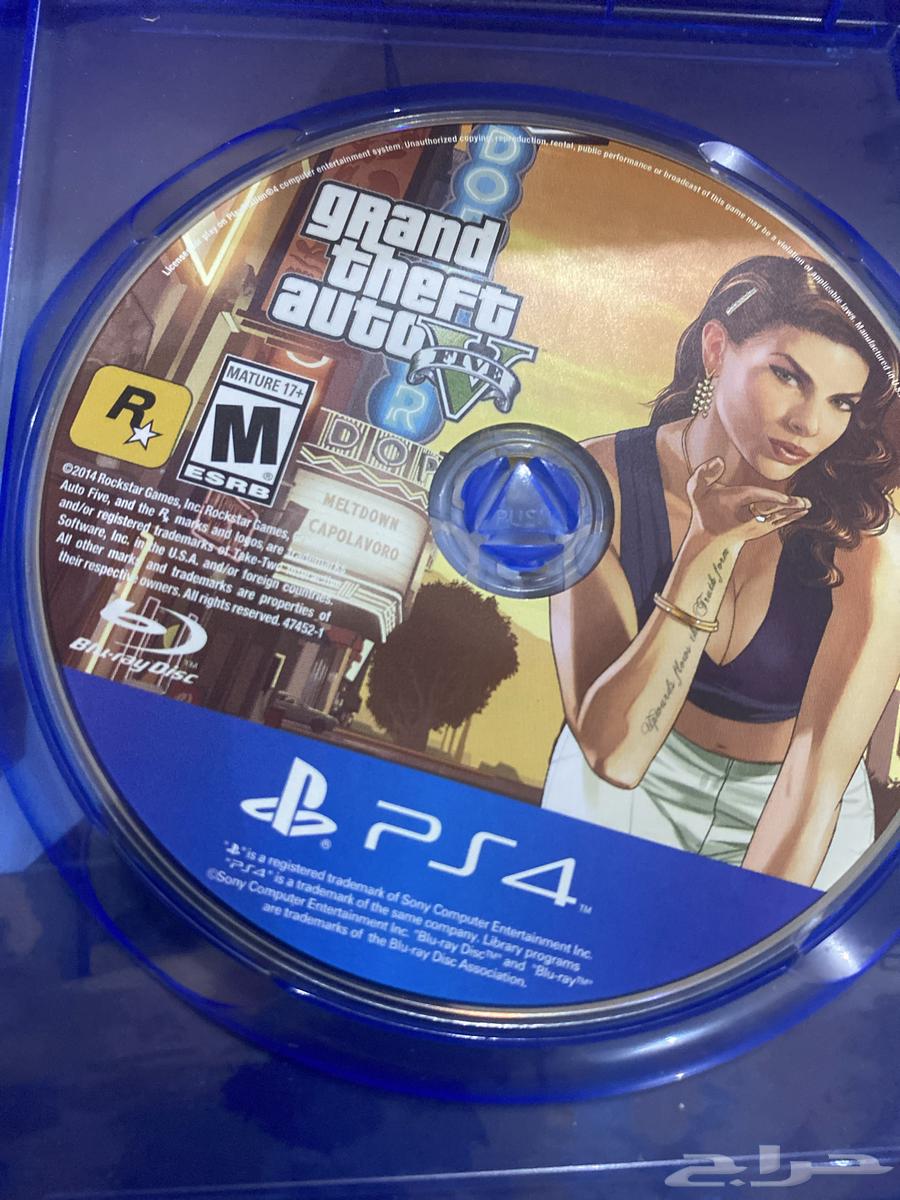 قراند يشتغل عل سوني 4 5 جديد لا يوجد اي خدش شغال قابل للتفوض64586103010946111