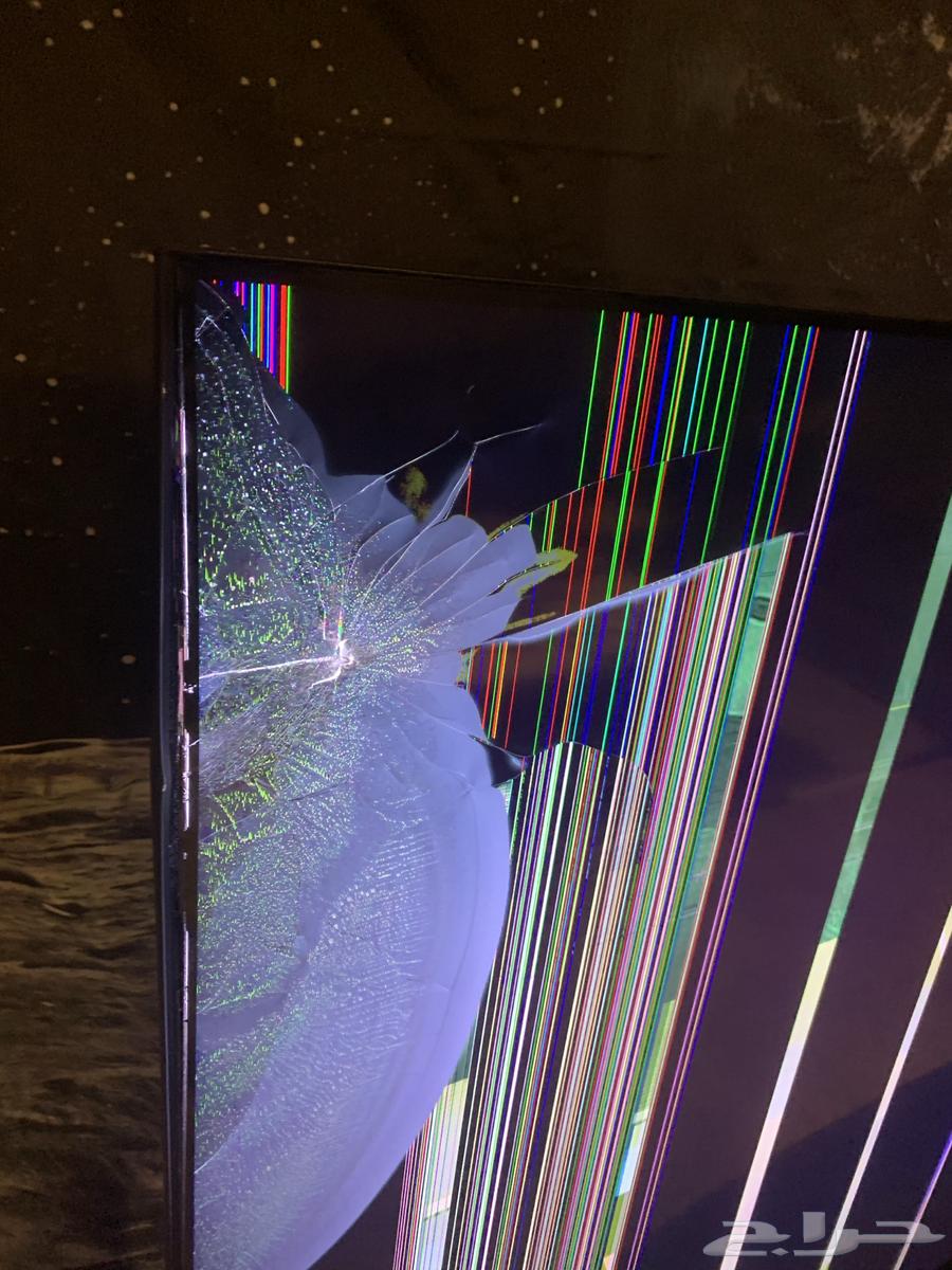 شاشه 75 بوصه مكسوره للبيع64586489562626111