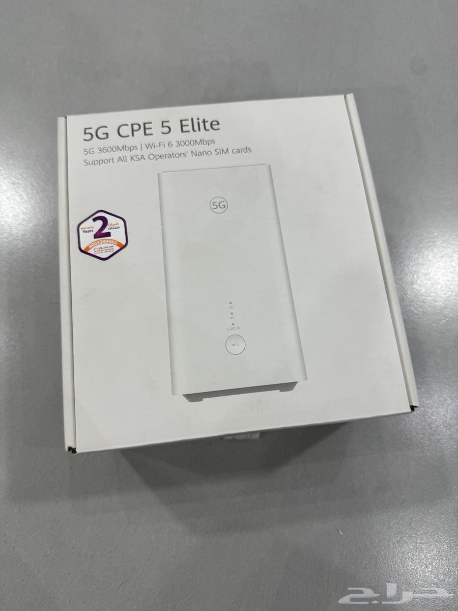 راوتر هواوي 5G منزلي CPE 5 يدعم جميع الشبكات64561740604929110