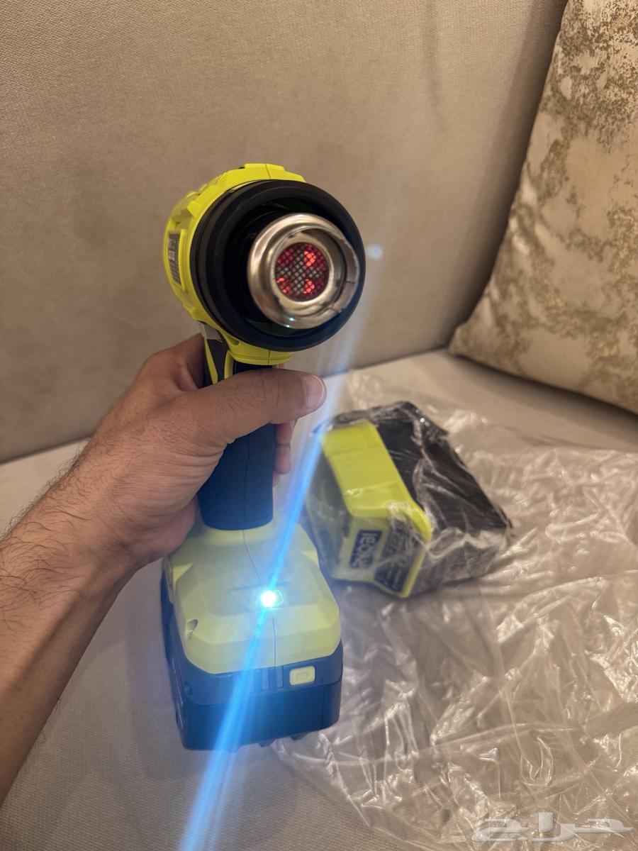 استشوار بطارية ( heat gun RYOBI)64580020032514110