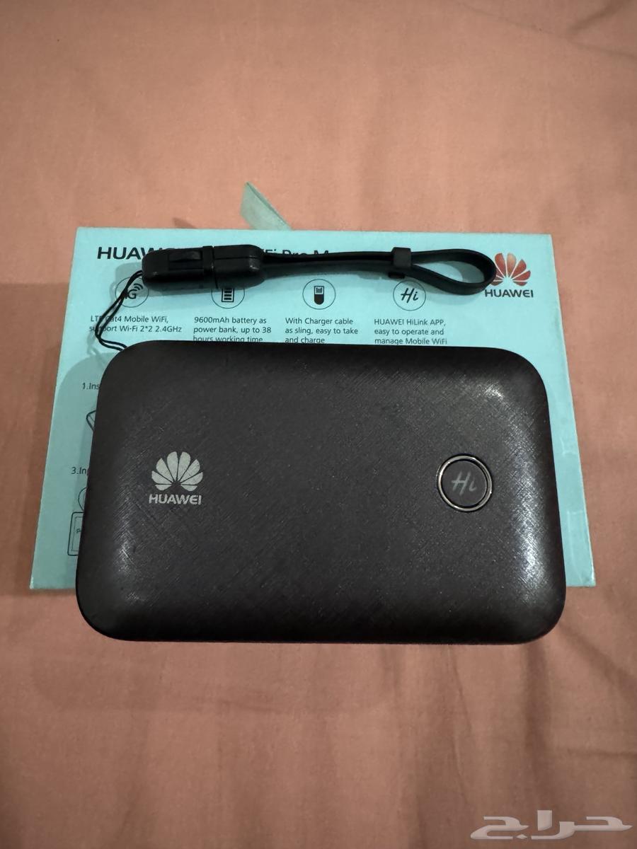 راوتر هواوي متنقل ببطارية 9600 وبنفس الوقت باوربنك نظيف25064585167209217111