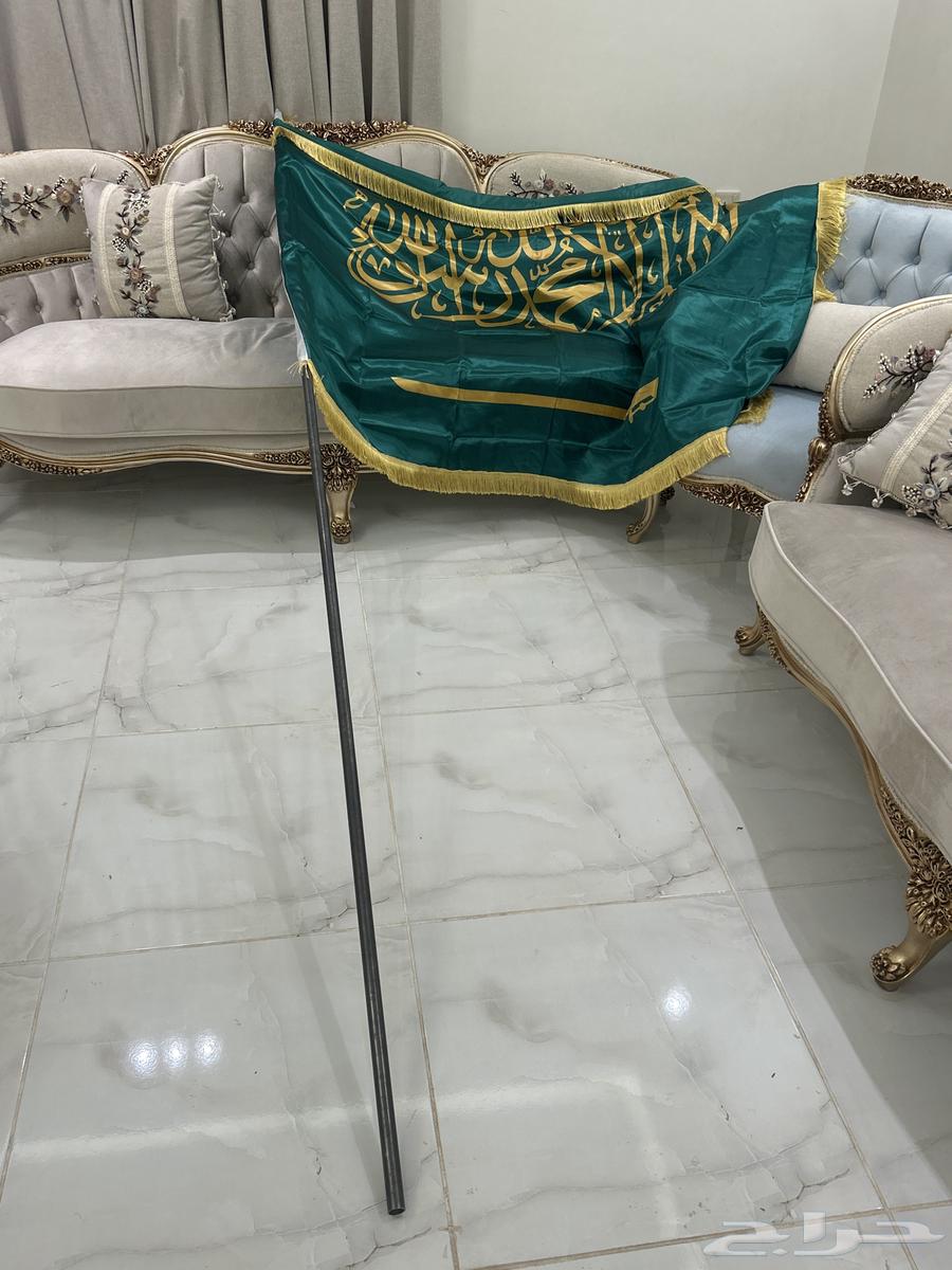 علم السعوديه الطول 2 متر السعر 70 جديد ونضيف64583329464579110
