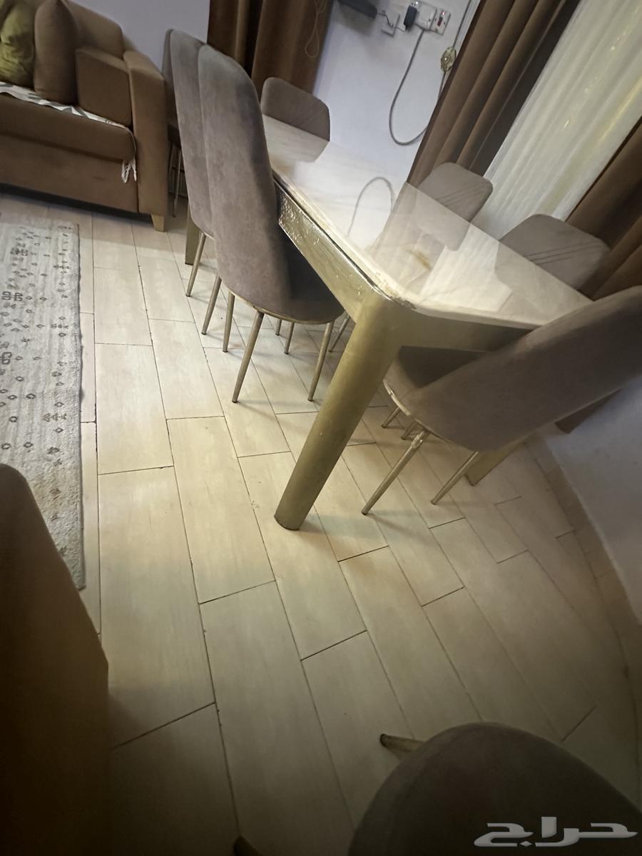 طاولة طعام رخام مع الكراسي64584120970625110