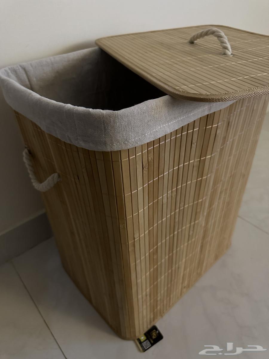 سلة غسيل خشب64586489530626111