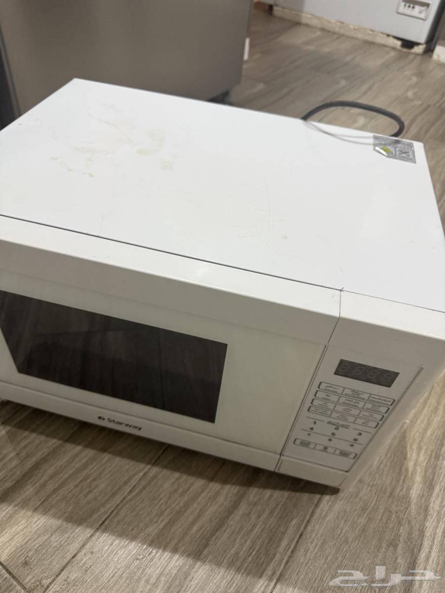 مايكرويف نوع ستارز استخدام 7 اشهر خدوش من فوق بسيطه لا تؤثر64584376336770113