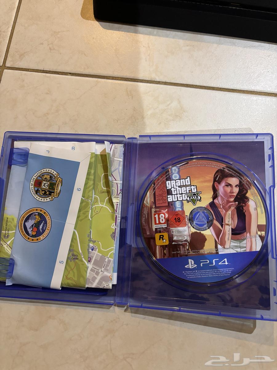 سوني 4 سليم و شريط قراند 564580758564737114