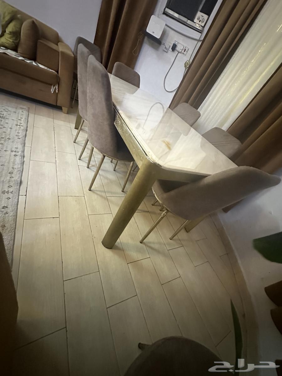 طاولة طعام رخام مع الكراسي64584120970625111