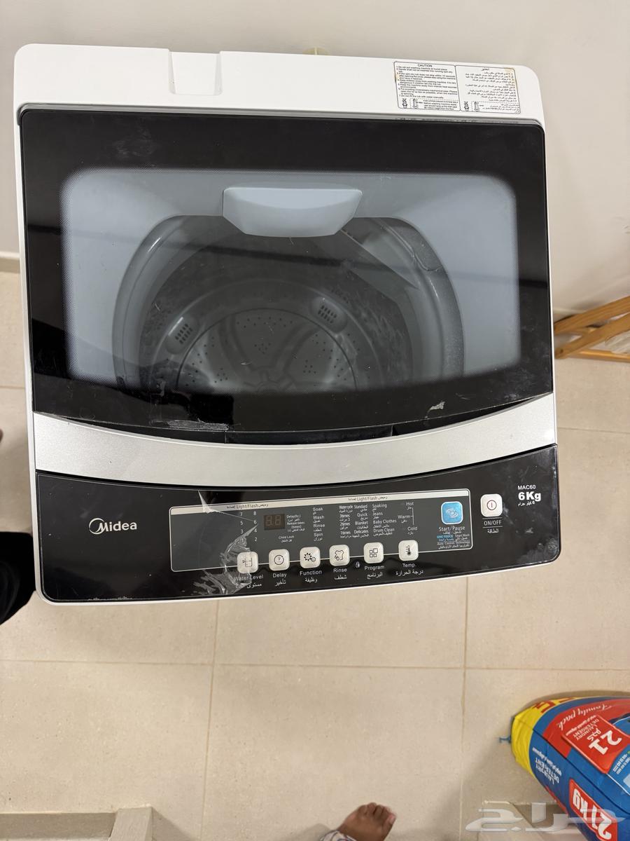 غسالة ملابس ( ميديا ) 6 كيلو ( تحتاج صيانه )64586201619843112