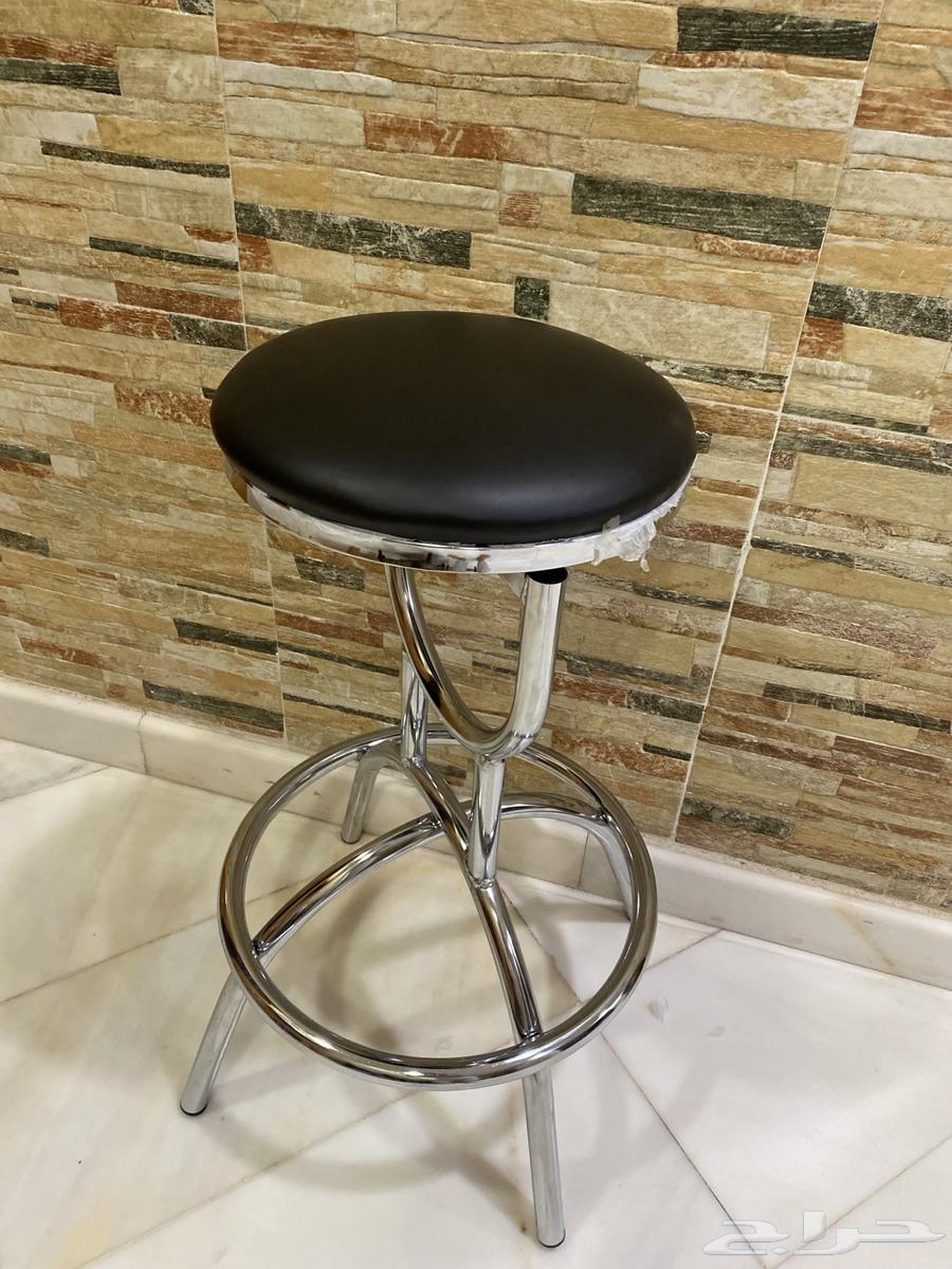 كراسي بار او كاشير متحرك ( جديد)64582007364099112