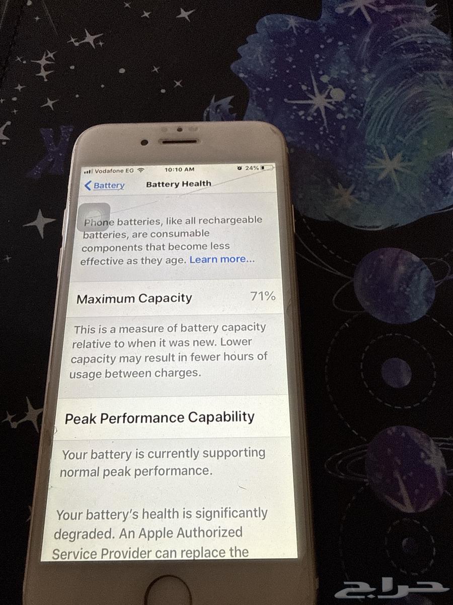 آيفون 6 ذهبي   32 جيجا   بطارية 71  نحيف وخفيف64581649174146114