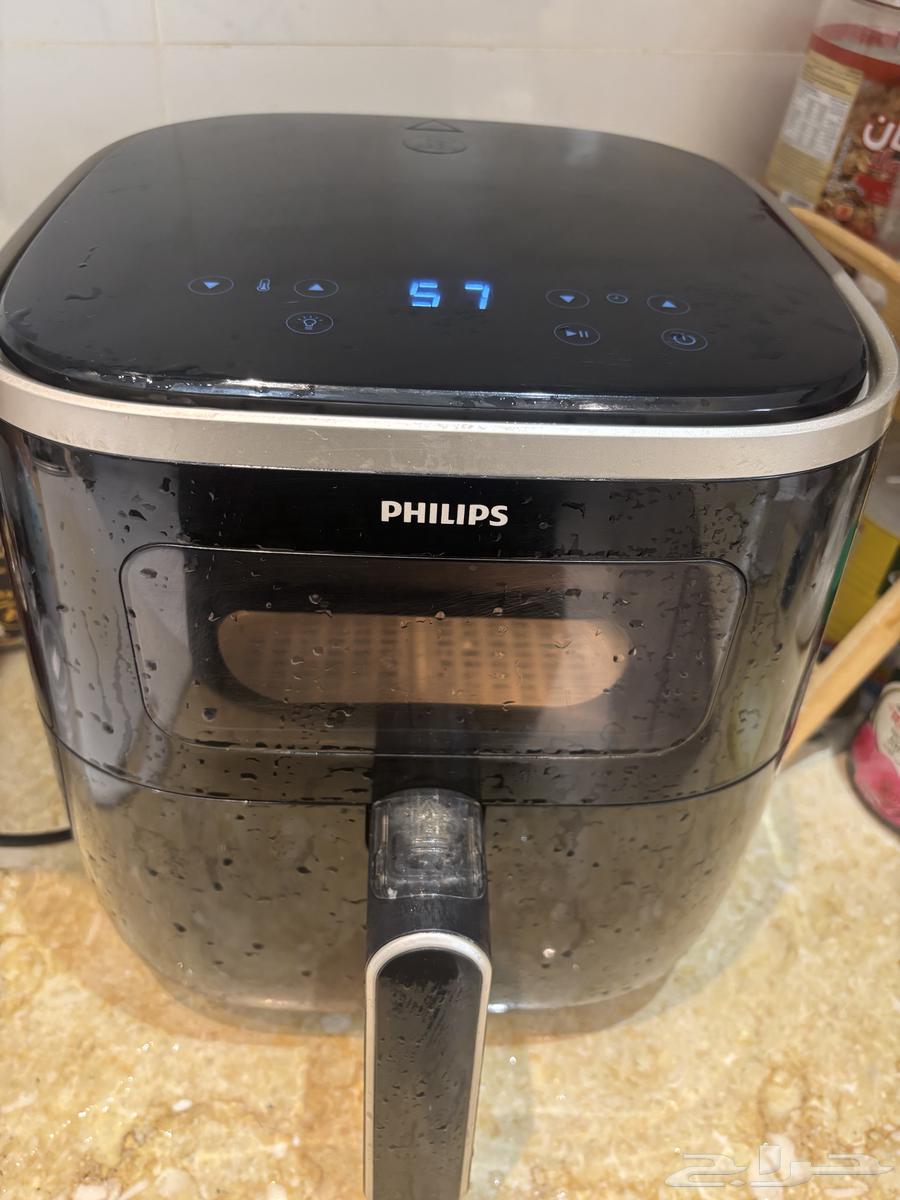 hd9257 20 فيليبس ايرفراير مستخدم عدة مرات كل شيء بخير64582519213569111