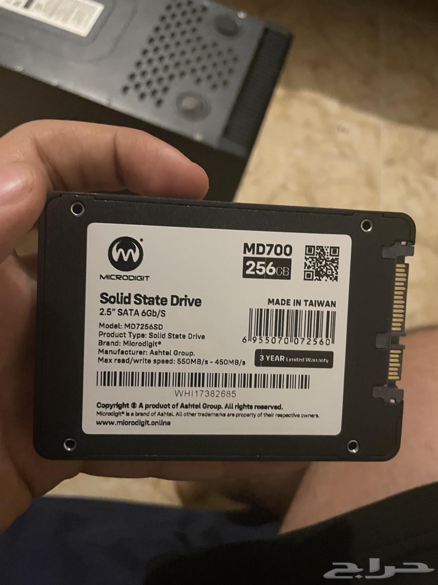ssd 256g استعمال نظيف شغال 10064586176980611110