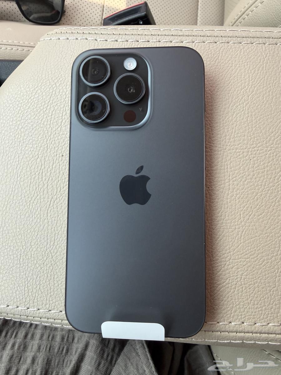 ايفون 15 برو 256 قيقا جديد مع كرتون64556385116675111